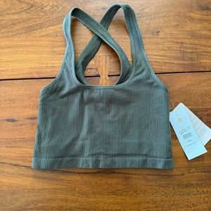 NWT Spiritual Gangster - Seamless Crop Tank - XS/S